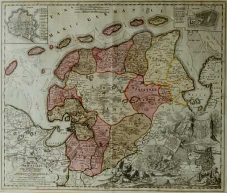 Coldewey map of 1730