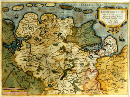 Michaelis map of 1579
